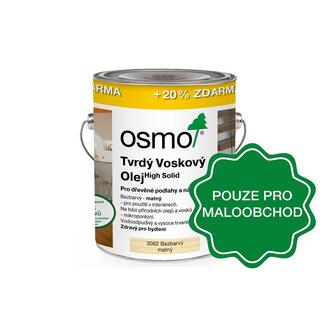 3062 Tvrdý voskový olej, mat 3 l
