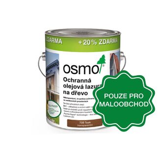 708 Ochranná olejová lazura Teak 3 l